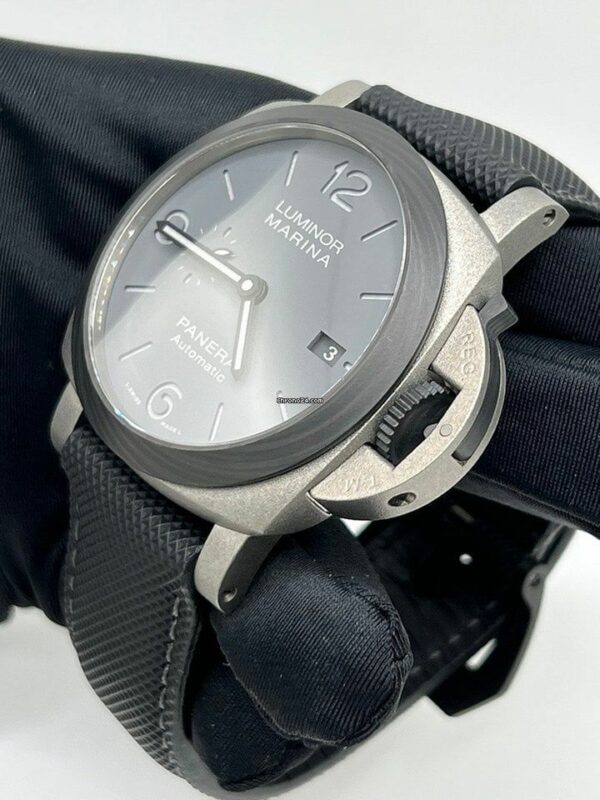 Panerai Luminor Marina PAM1662 VSF Titanium Grey Dial P9010 Watch - Image 13