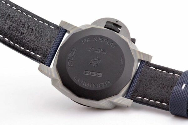 Panerai Luminor Marina PAM1663 VSF Carbotech Blue Dial P9010 Watch - Image 9