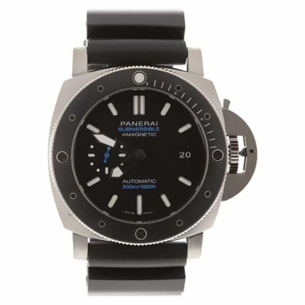 Panerai Luminor Marina Submersible PAM683 VSF SS Black Dial P9010 Watch