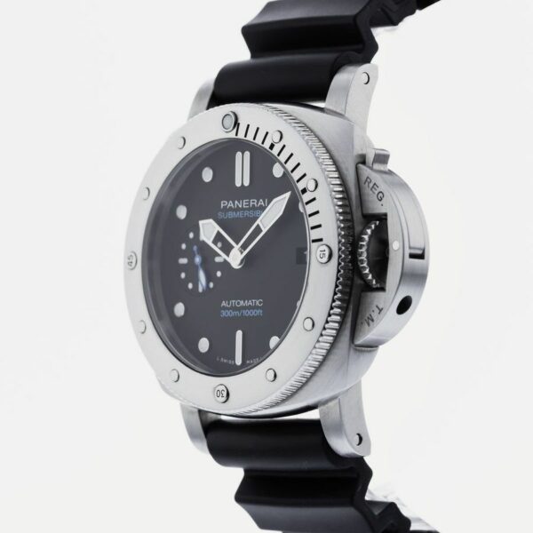Panerai Luminor Submersible 1950 3 Days Automatic PAM 1305 ZF Titanium Black Dial P9010 Watch - Image 2