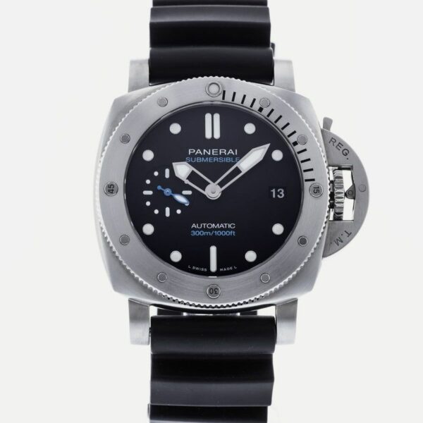 Panerai Luminor Submersible 1950 3 Days Automatic PAM 1305 ZF Titanium Black Dial P9010 Watch