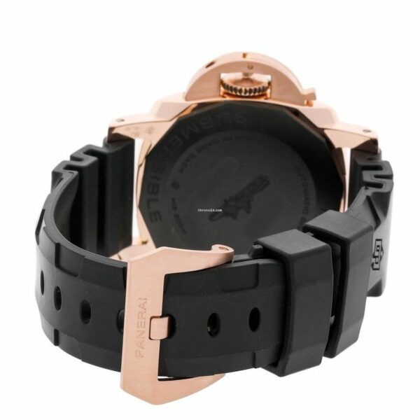 Panerai Luminor Submersible 1950 3 Days PAM684 ZF Rose Gold & Ceramic Black Dial P9010 Watch - Image 4