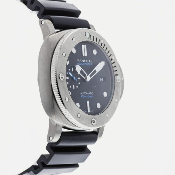 Panerai Luminor Submersible 1950 BMG-TECH 3 Days Automatic PAM692 VSF Titanium Blue Dial P9010 Watch - Image 4