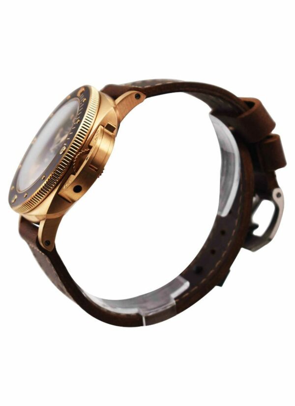 Panerai Luminor Submersible 1950 Bronzo PAM968 VSF Bronze Brown Dial P9010 V2 (Free Strap) Watch - Image 5