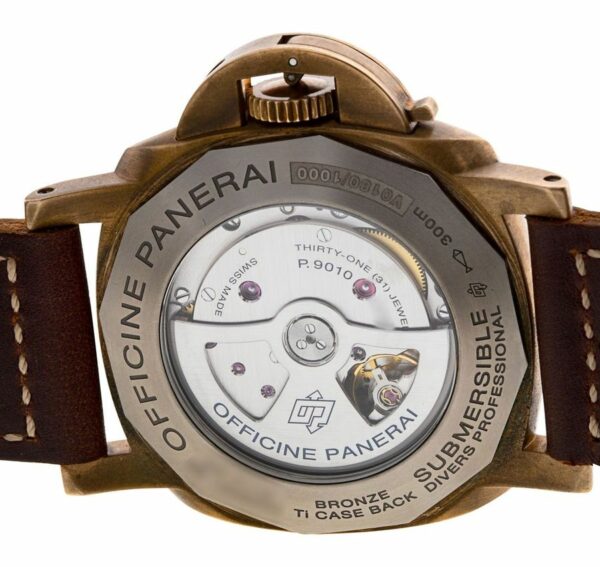 Panerai Luminor Submersible 1950 V Bronzo PAM968 ZF Bronze Brown Dial P9010 Watch - Image 5
