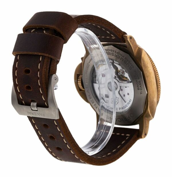 Panerai Luminor Submersible 1950 V Bronzo PAM968 ZF Bronze Brown Dial P9010 Watch - Image 4