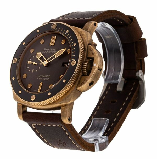 Panerai Luminor Submersible 1950 V Bronzo PAM968 ZF Bronze Brown Dial P9010 Watch - Image 3