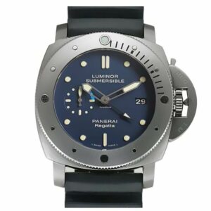 Panerai Luminor Submersible GMT Regatta PAM371 ZF Titanium Black Dial P9001 Watch