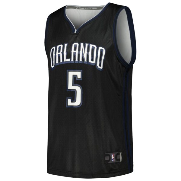 Paolo Banchero Orlando Magic Fanatics Fastbreak Jersey - City Edition - Black - Image 3
