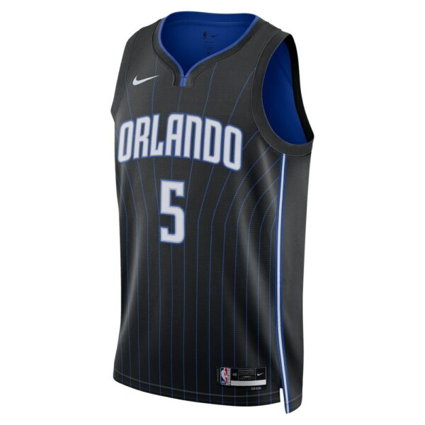 Paolo Banchero Orlando Magic Nike Unisex 2022 NBA Draft First Round Pick Swingman Jersey - Icon Edition - Black - Image 3