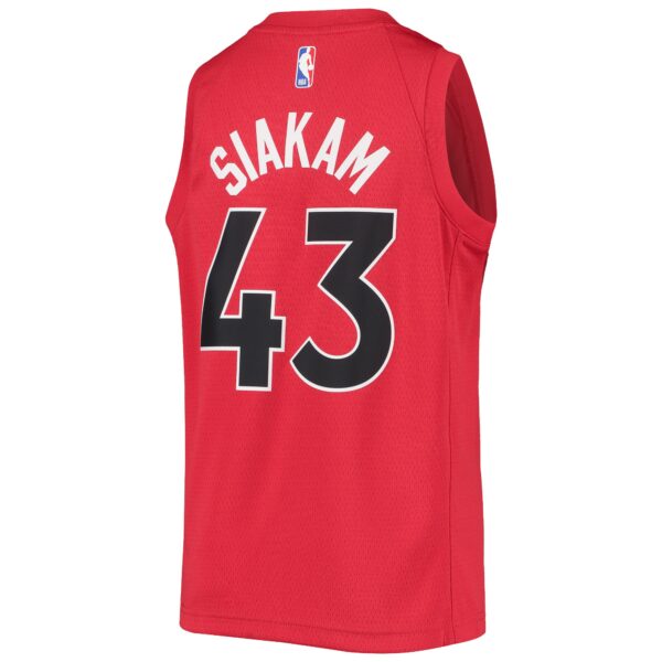Pascal Siakam Toronto Raptors Nike Youth Swingman Jersey - Icon Edition - Red - Image 4