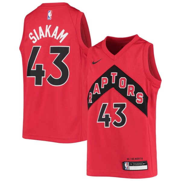 Pascal Siakam Toronto Raptors Nike Youth Swingman Jersey - Icon Edition - Red