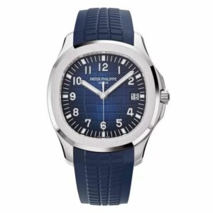 Patek Philippe Aquanaut Blue Dial 18K White Gold MenS Watch 5168G-001