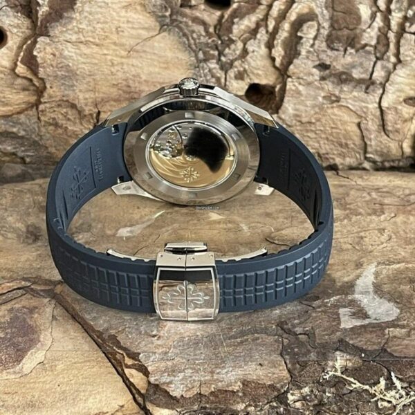Patek Philippe Aquanaut Blue Dial 18K White Gold MenS Watch 5168G-001 - Image 6