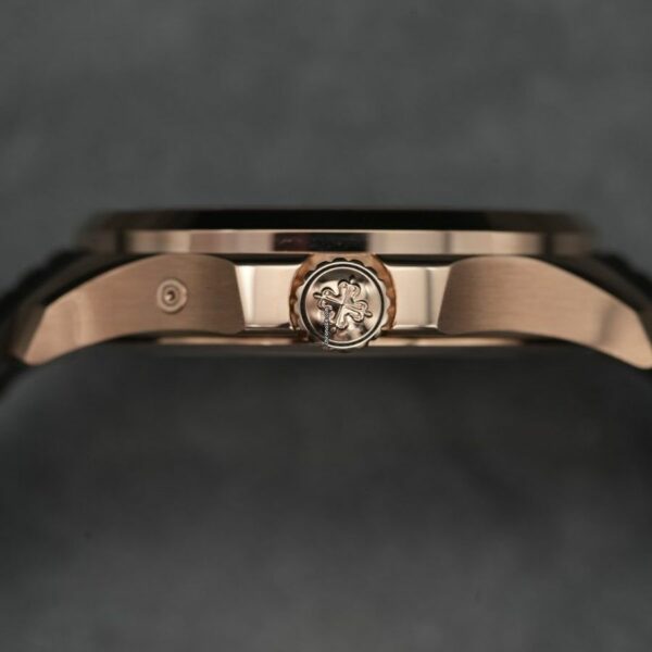 Patek Philippe Aquanaut Brown Embossed Arabic Dial Rose Gold Composite MenS Watch 5164R-001 - Image 6