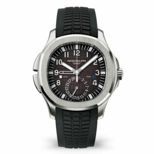 Patek Philippe Aquanaut Dual Time Black Dial Automatic MenS Watch 5164A-001