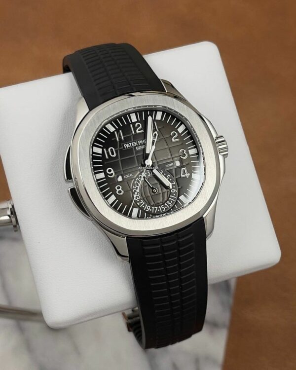 Patek Philippe Aquanaut Dual Time Black Dial Automatic MenS Watch 5164A-001 - Image 3