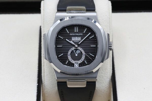 Patek Philippe Nautilus 40.5Mm Black Dial 5726A-001 Watch - Image 2
