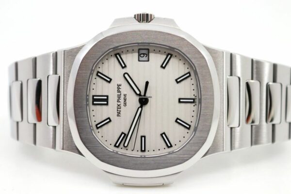 Patek Philippe Nautilus Gold White Dial Mens Watch 5711/1A-011 - Image 2