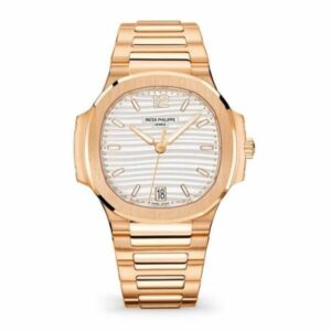 Patek Philippe Nautilus Ladies Automatic Watch, 18k Rose Gold, 35,2mm, Ref#7118/1R-001
