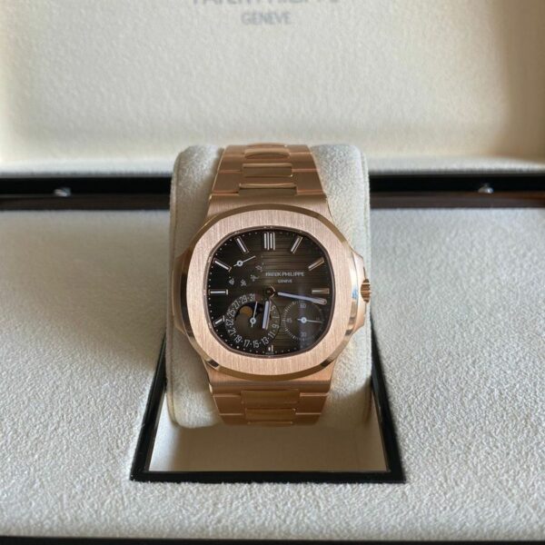 Patek Philippe Nautilus Ref. 5712/1R-001 Rose Gold Watch - Image 2