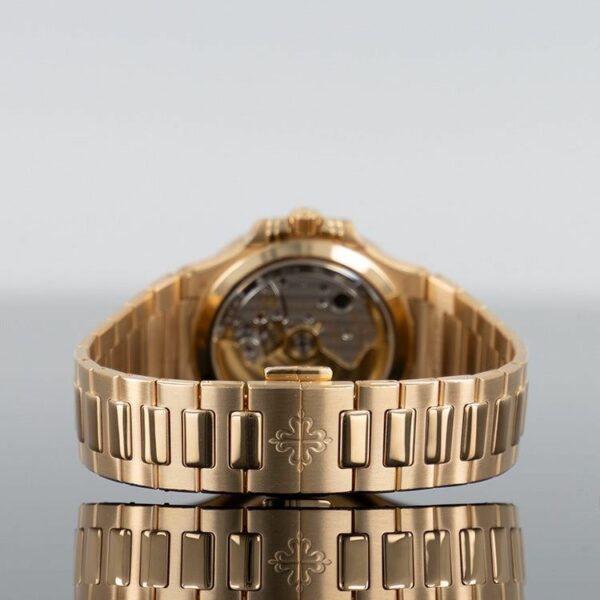 Patek Philippe Nautilus Rose Gold 7118-1R-010 With Golden Brown Opaline Dial Watch - Image 5