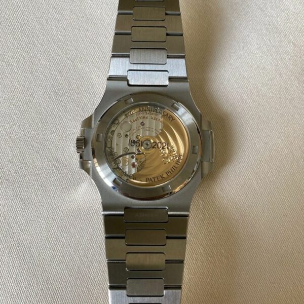Patek Philippe Nautilus Tiffany & Co. Blue Dial Watch - Image 3