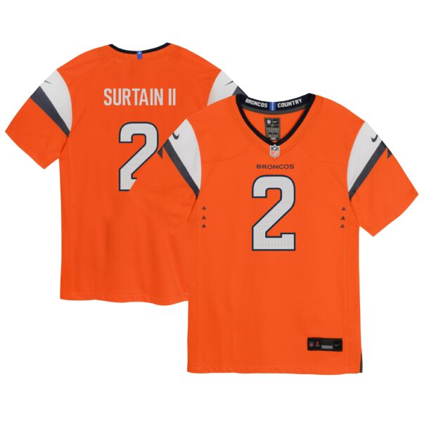 Patrick Surtain II Denver Broncos Nike Infant Mile High Collection Game Jersey - Orange