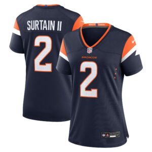 Patrick Surtain II Denver Broncos Nike Women's Mile High Collection Alternate Game Jersey - Navy