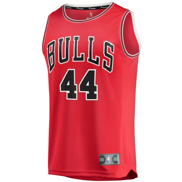 Patrick Williams Chicago Bulls Fanatics Fast Break Replica Jersey - Icon Edition - Red - Image 3