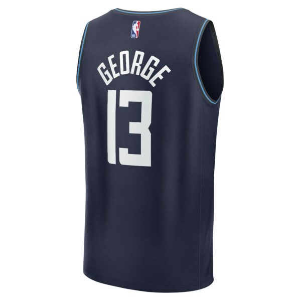 Paul George LA Clippers Fanatics Fast Break Jersey - Navy - City Edition - Image 4