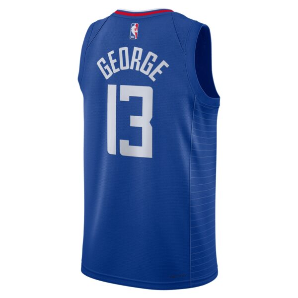 Paul George LA Clippers Nike Unisex Swingman Jersey - Icon Edition - Royal - Image 4
