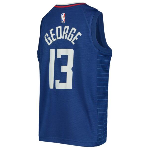 Paul George LA Clippers Nike Youth Swingman Jersey - Icon Edition - Royal - Image 4