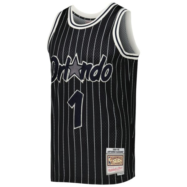 Penny Hardaway Orlando Magic Mitchell & Ness 1994-95 Hardwood Classics Off-Court Swingman Jersey - Black - Image 3