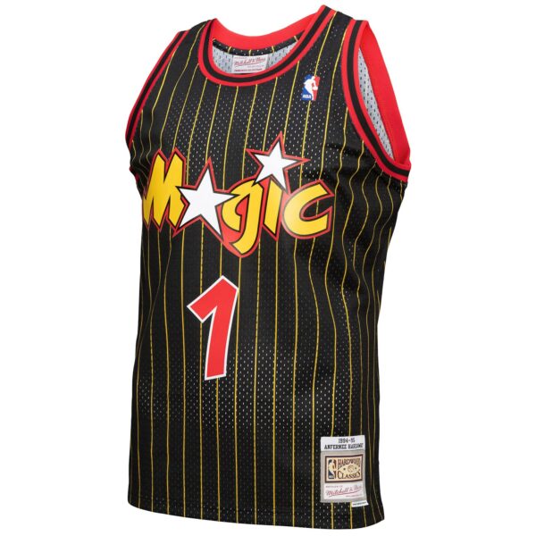 Penny Hardaway Orlando Magic Mitchell & Ness 1994-95 Hardwood Classics Reload 3.0 Swingman Jersey - Black - Image 3