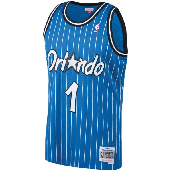 Penny Hardaway Orlando Magic Mitchell & Ness 1994/95 Big & Tall Hardwood Classics Swingman Jersey - Blue - Image 3