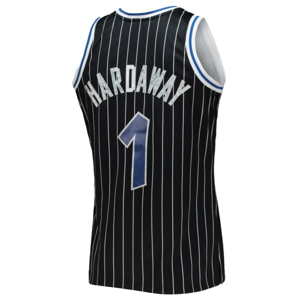 Penny Hardaway Orlando Magic Mitchell & Ness 1996/97 Hardwood Classics NBA 75th Anniversary Diamond Swingman Jersey - Black - Image 4