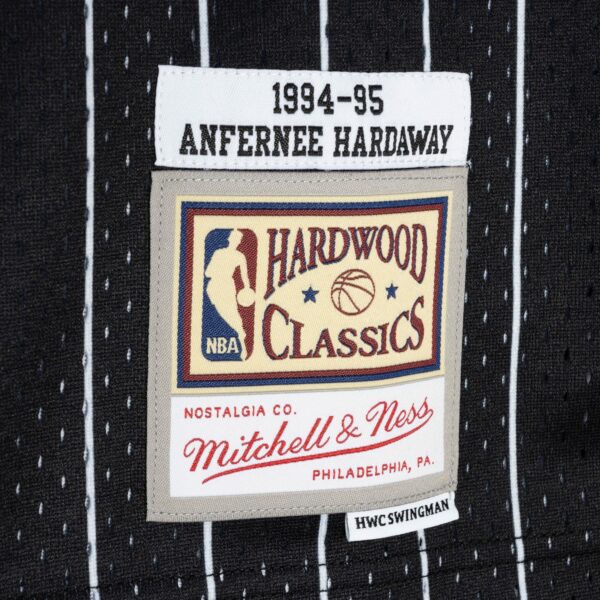 Penny Hardaway Orlando Magic Mitchell & Ness Hardwood Classics 1994/95 Split Swingman Jersey - Blue/Black - Image 5
