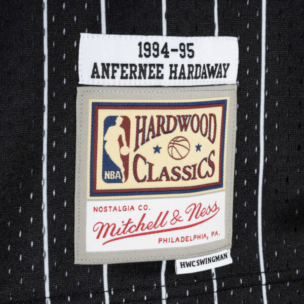 Penny Hardaway Orlando Magic Mitchell & Ness Hardwood Classics 1994/95 Split Swingman Jersey - Blue/Black - Image 5