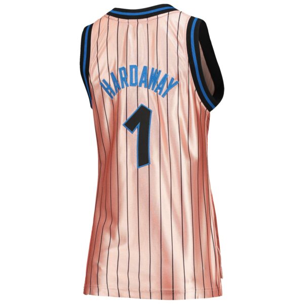 Penny Hardaway Orlando Magic Mitchell & Ness Women's 75th Anniversary Rose Gold 1993 Swingman Jersey - Pink - Image 4