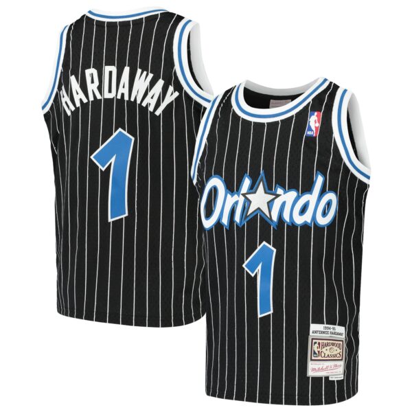 Penny Hardaway Orlando Magic Mitchell & Ness Youth Hardwood Classics Swingman Throwback Jersey - Black