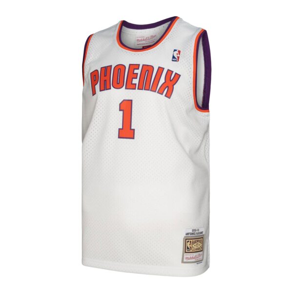 Penny Hardaway Phoenix Suns Mitchell & Ness 2001/02 Hardwood Classics Swingman Jersey - White - Image 3