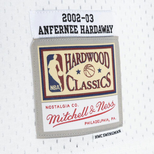 Penny Hardaway Phoenix Suns Mitchell & Ness 2001/02 Hardwood Classics Swingman Jersey - White - Image 5