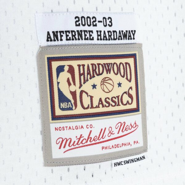 Penny Hardaway Phoenix Suns Mitchell & Ness 2001/02 Hardwood Classics Swingman Jersey - White - Image 5