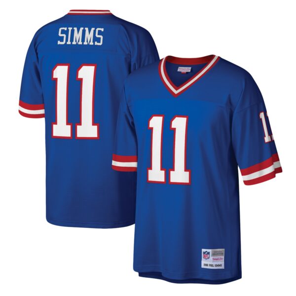 Phil Simms New York Giants Mitchell & Ness Legacy Replica Jersey - Royal