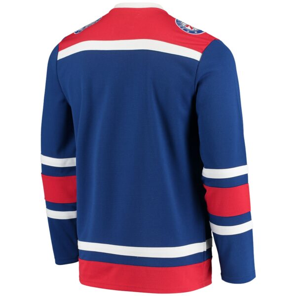 Philadelphia 76ers G-III Sports by Carl Banks Pointman Hockey Fashion Jersey - Royal - Image 4