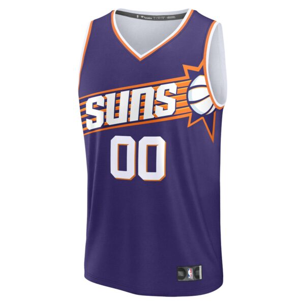Phoenix Suns Fanatics Custom Fast Break Jersey - Purple - Icon Edition - Image 3