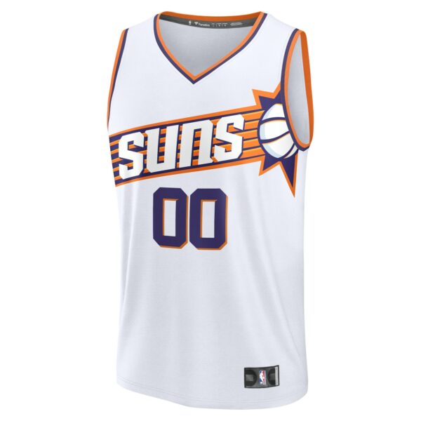 Phoenix Suns Fanatics Custom Fast Break Jersey - White - Association Edition - Image 3