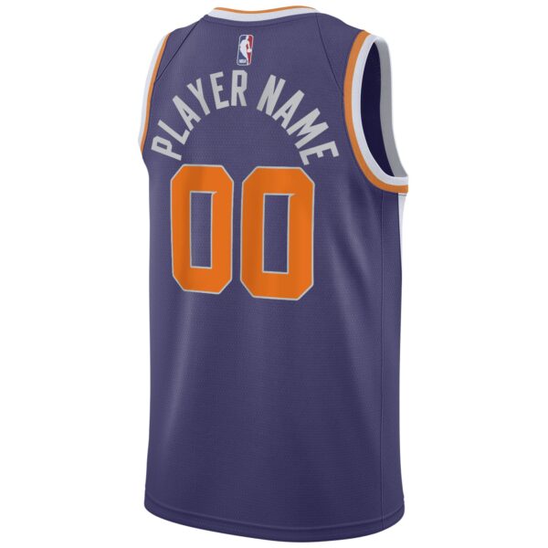 Phoenix Suns Nike 2020/21 Swingman Custom Jersey - Icon Edition - Purple - Image 4