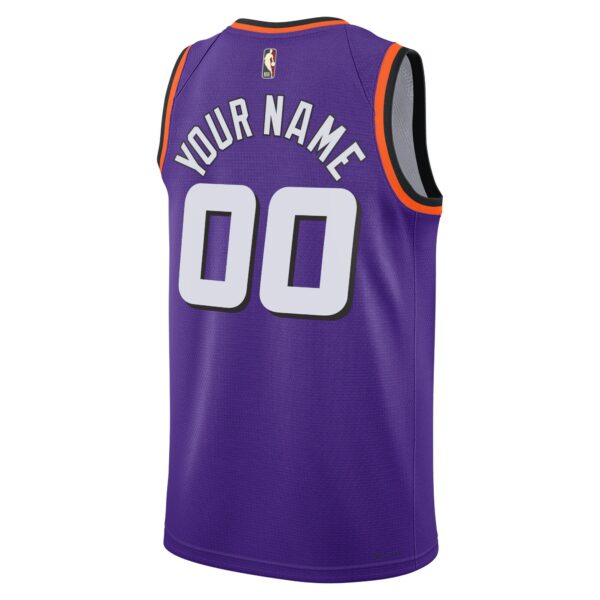 Phoenix Suns Nike Unisex 2022/23 Custom Swingman Jersey - Classic Edition - Purple - Image 4